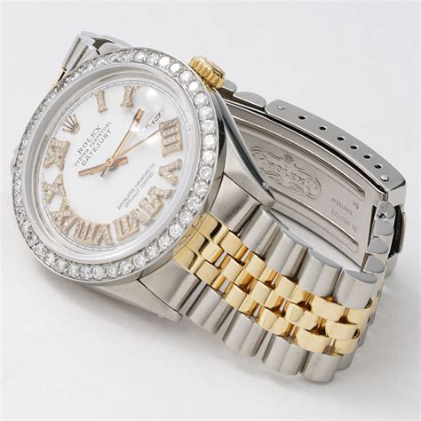 rolex diamond roman numeral dial|rolex datejust roman numerals price.